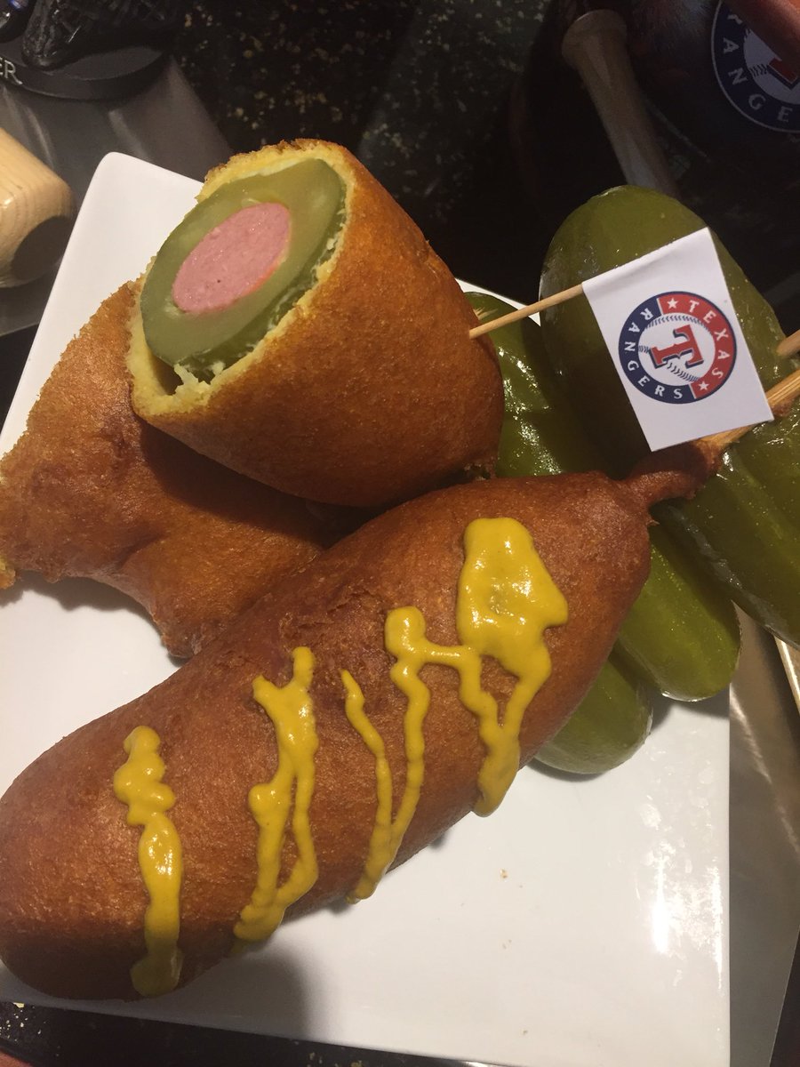 The Texas Rangers Are Serving a Corn Dog With a Pickle Inside | Maverick 100.9 | Your Country